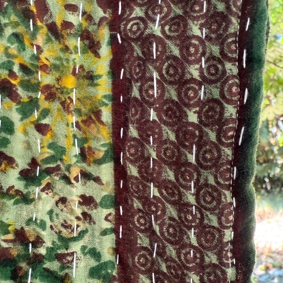 Kantha Bae Vintage Cotton Ruana - Picture 5 of 11